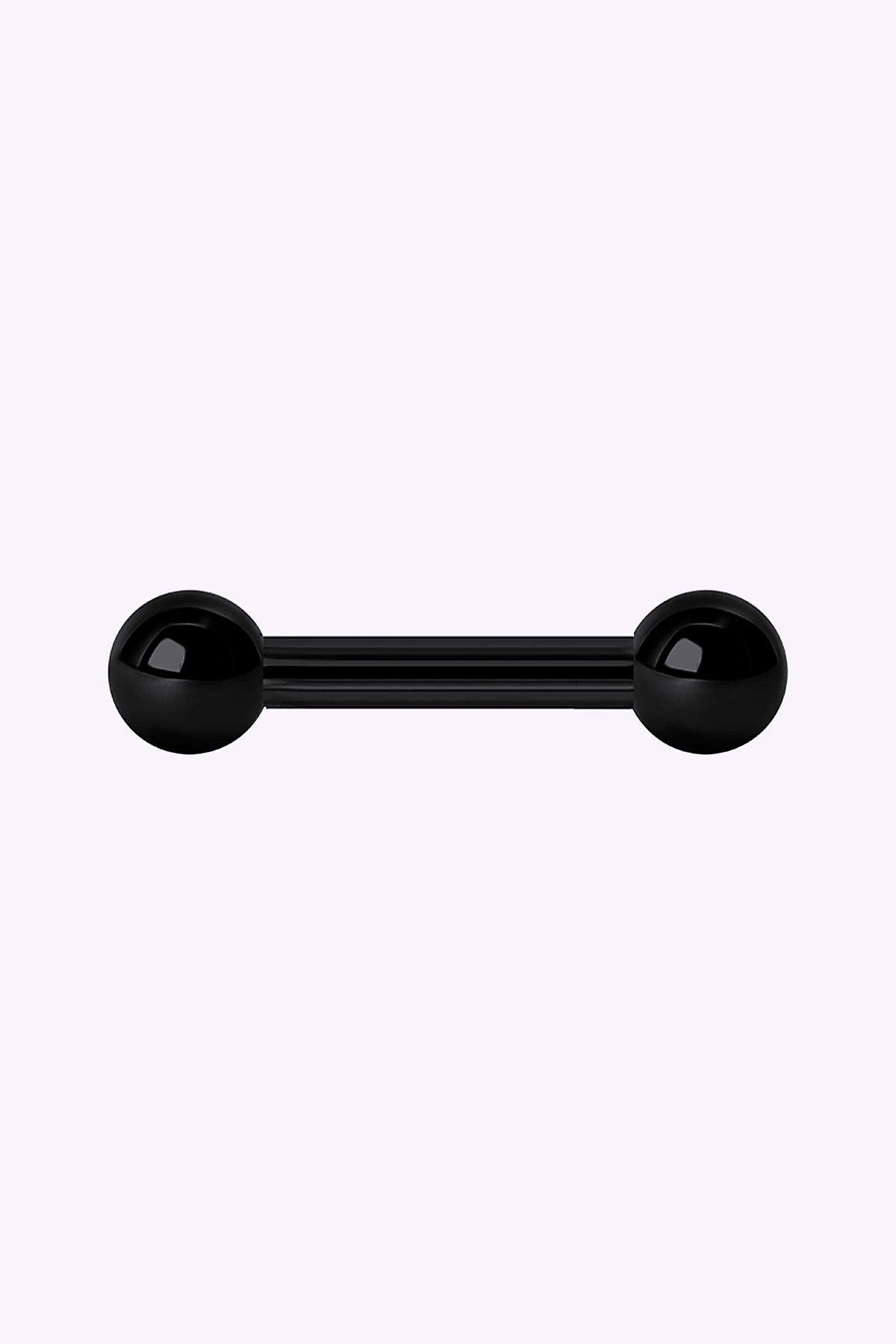 Barbell 1 6 X 12 Mm 6 Mm Kula Svart Pvd