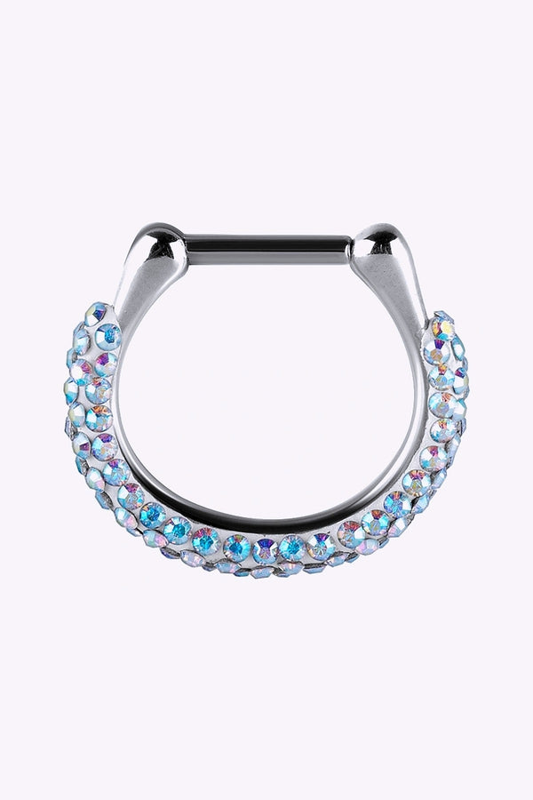 Clicker 1 2 6 Och 8 Mm Regnbagsskimrande Swarovskikristaller