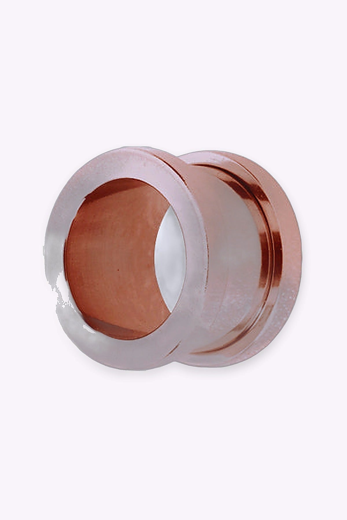 Fleshtunnel Stora 12 18 Mm Stal Roseguld