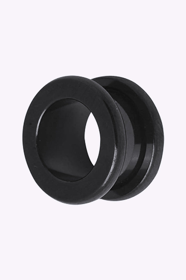 Fleshtunnel Stora 12 20 Mm Stal Svart