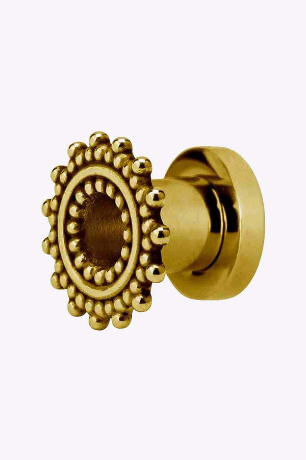 Fleshtunnel Tojsmycke Guld Pvd