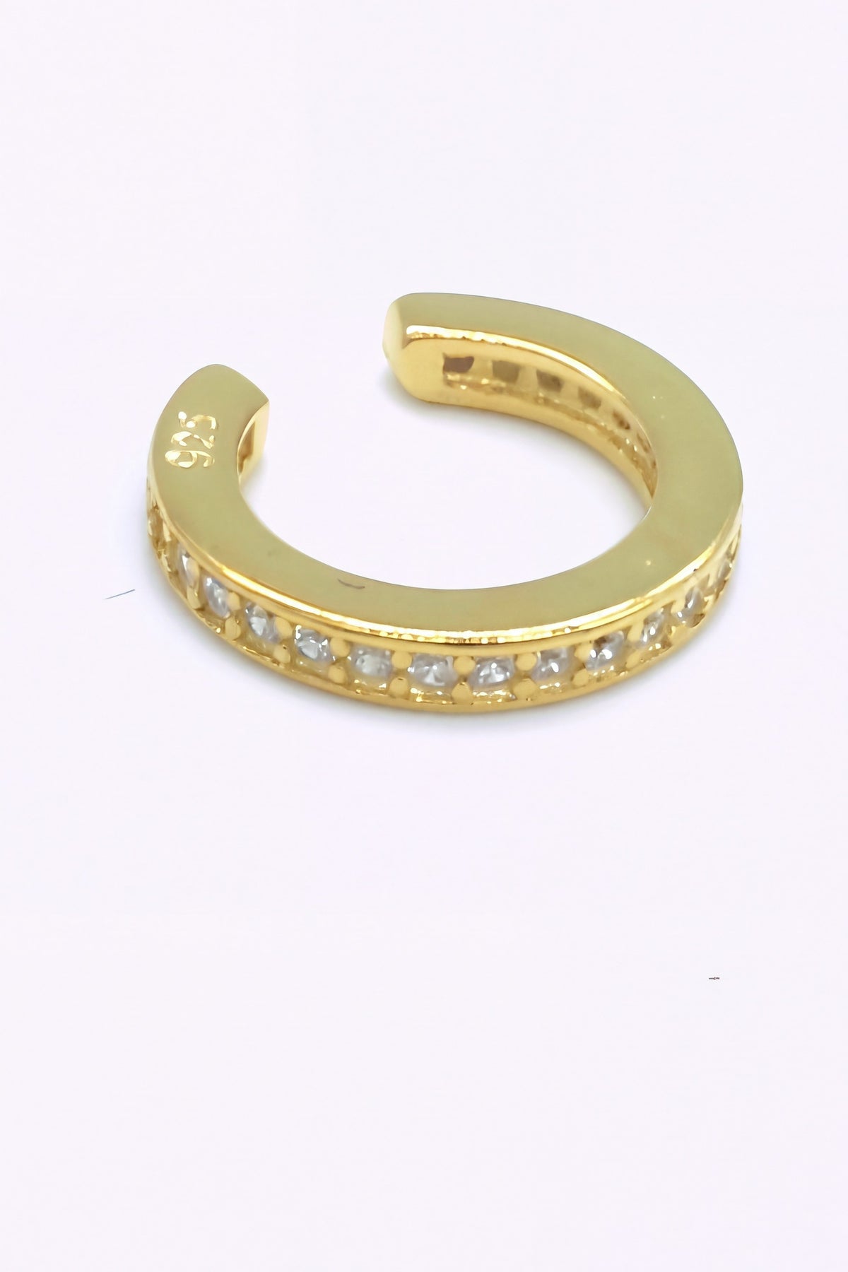 Guldpläterad earcuff | IMAN