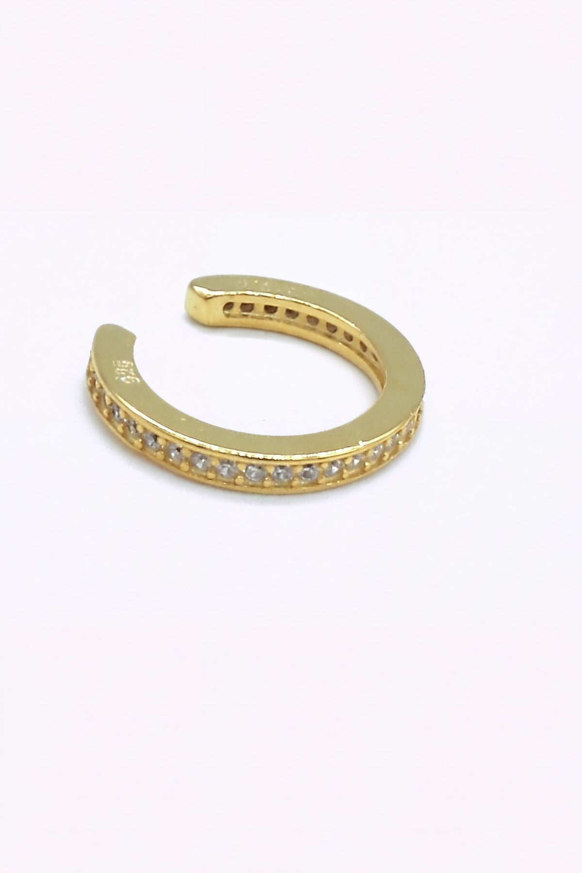 Guldplaterad Earcuff Nini