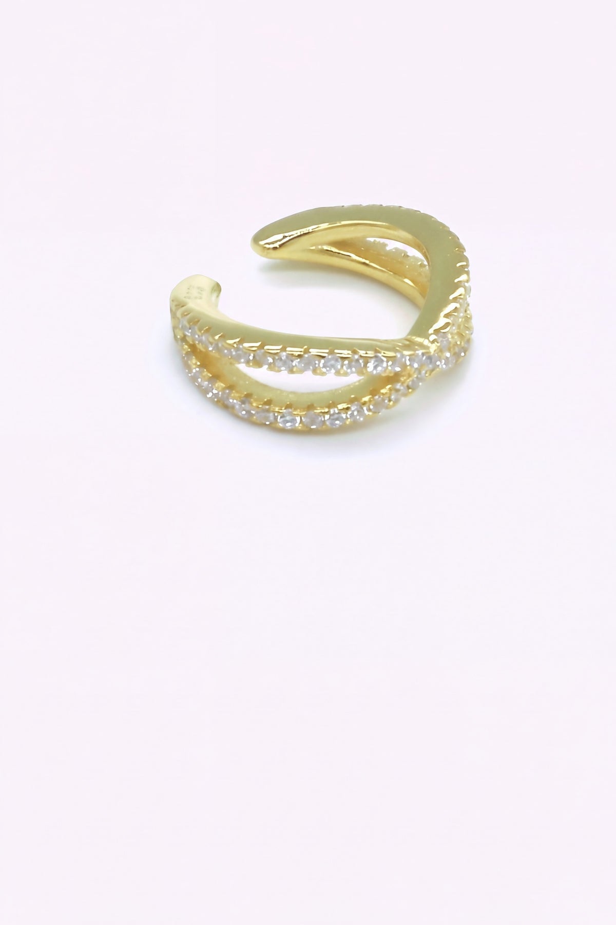 Guldpläterad earcuff | NOELIA