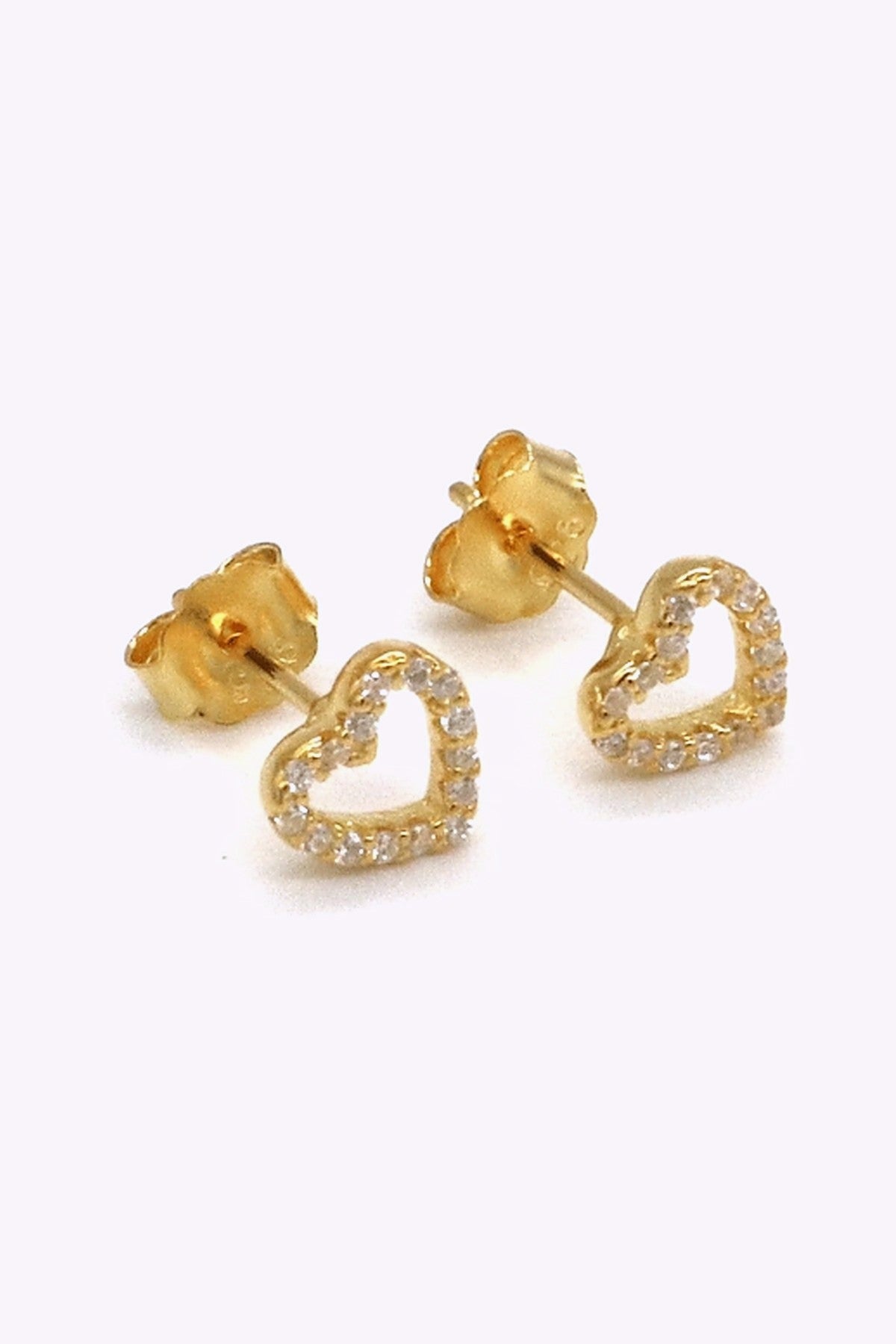 Guldplaterade Silver Studs Atocha