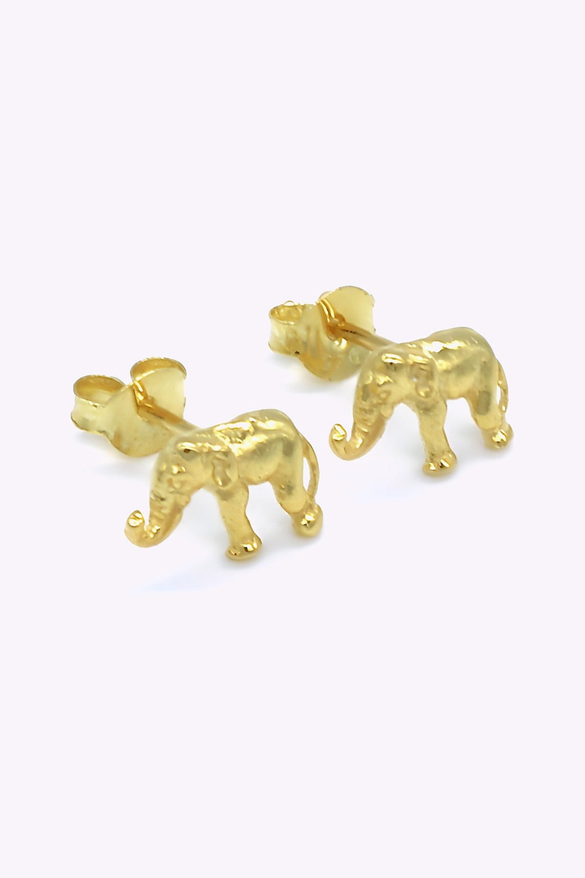 Guldpläterade silver studs | ELLEN