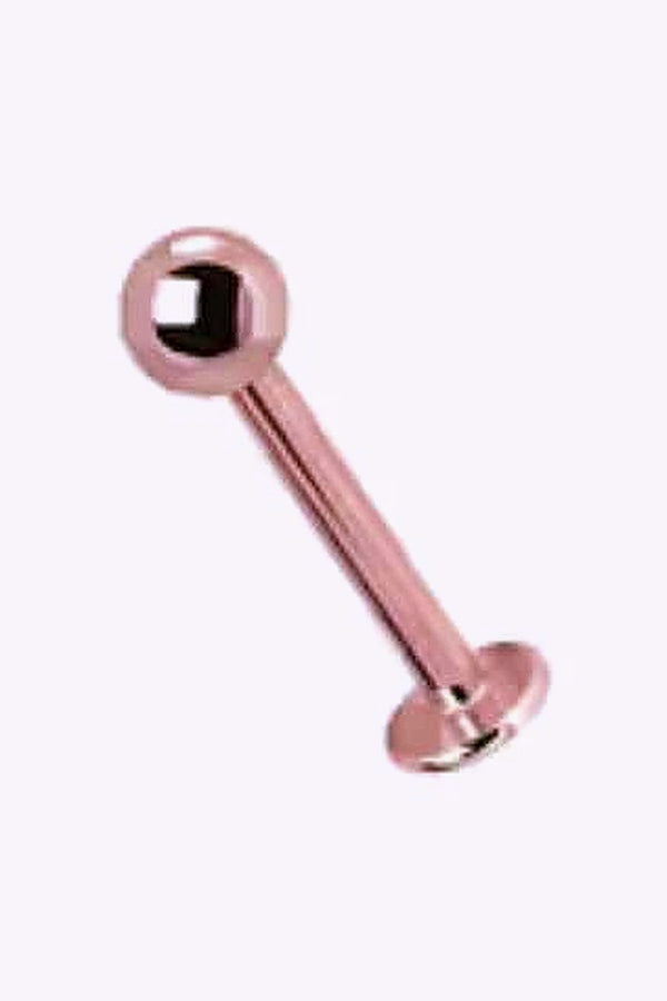 Micro Labret With Ball 1 2 Mm Roseguld