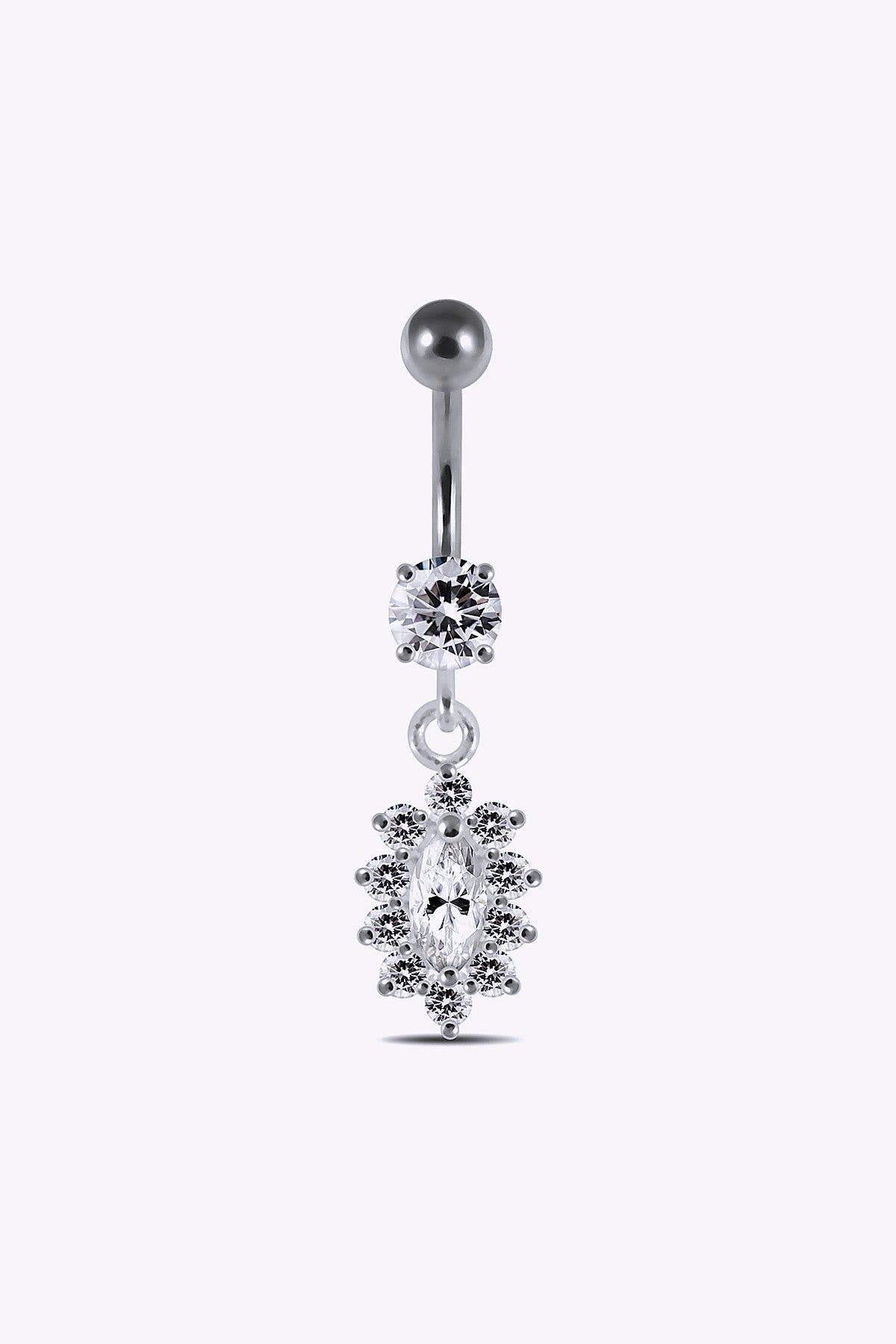 Navelpiercing 1 6 Mm Kristallhange
