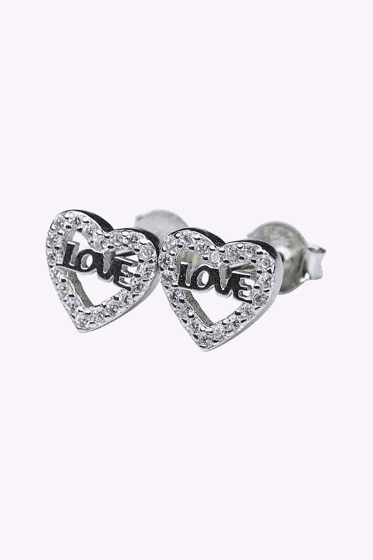 Orhange I Akta Silver Hjarta Love