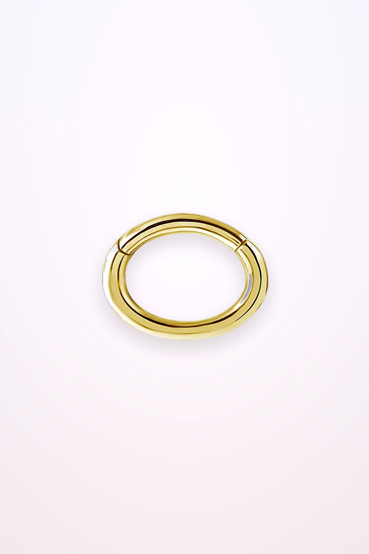Oval Clickerring 1 2 5 Kirurgiskt Stal