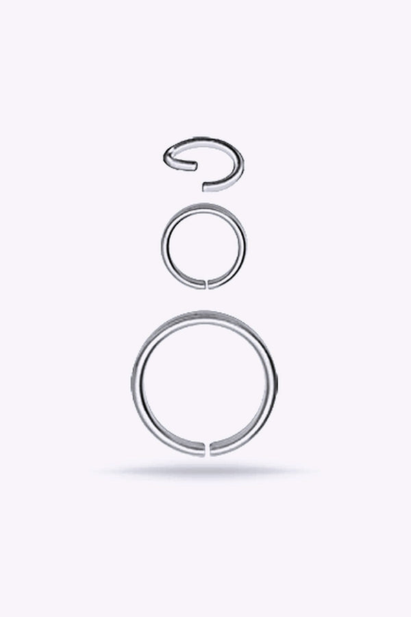 Piercingring Stal