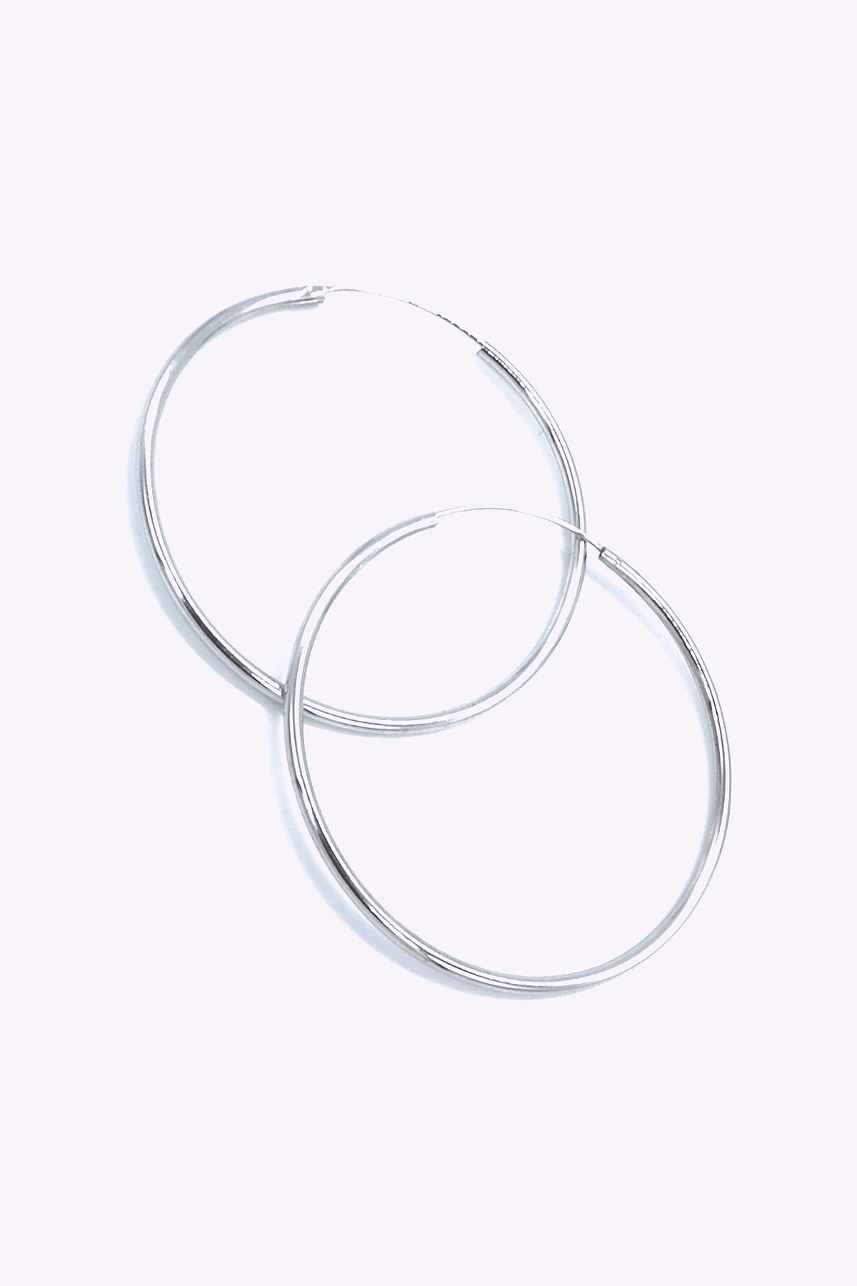 Silver Hoops Carolina