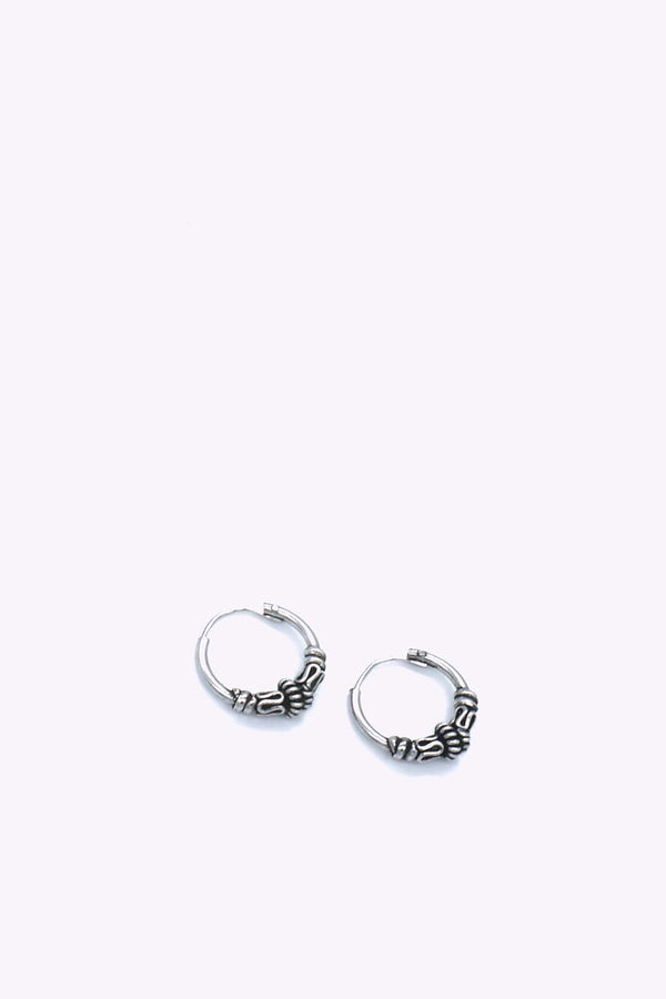 Silver Hoops Ingrid