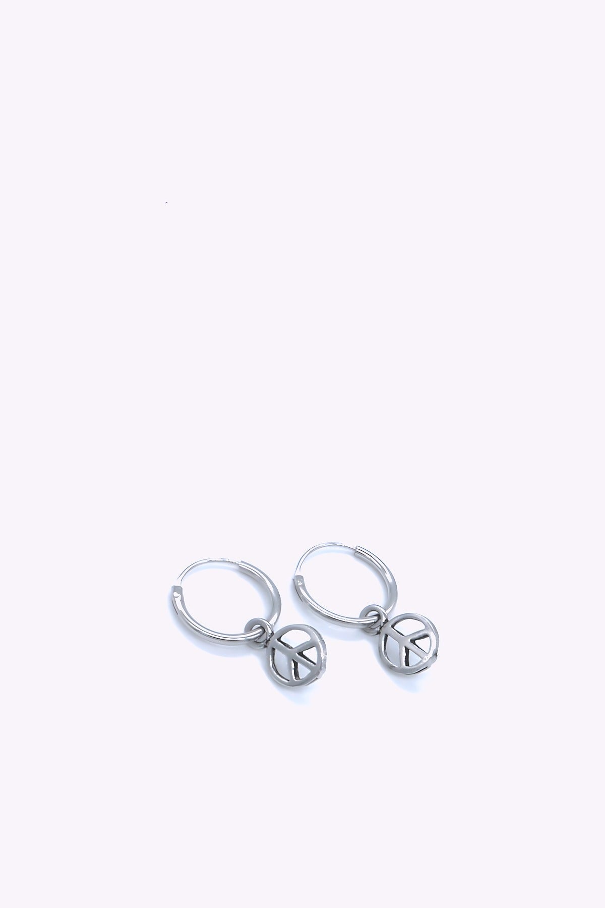 Silver hoops | SALLY