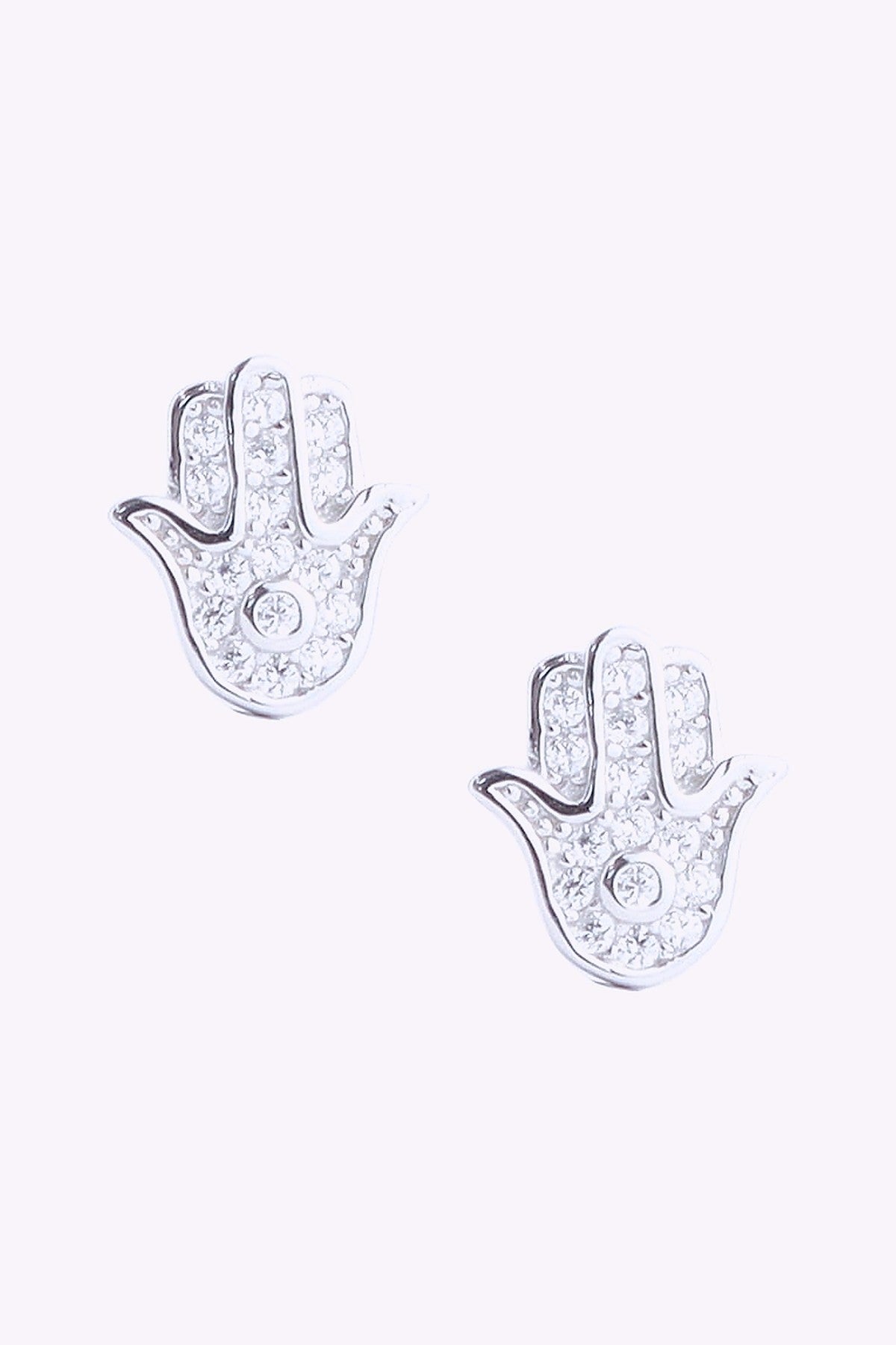 Silver Orhange Fatimas Hand Vita Kristaller