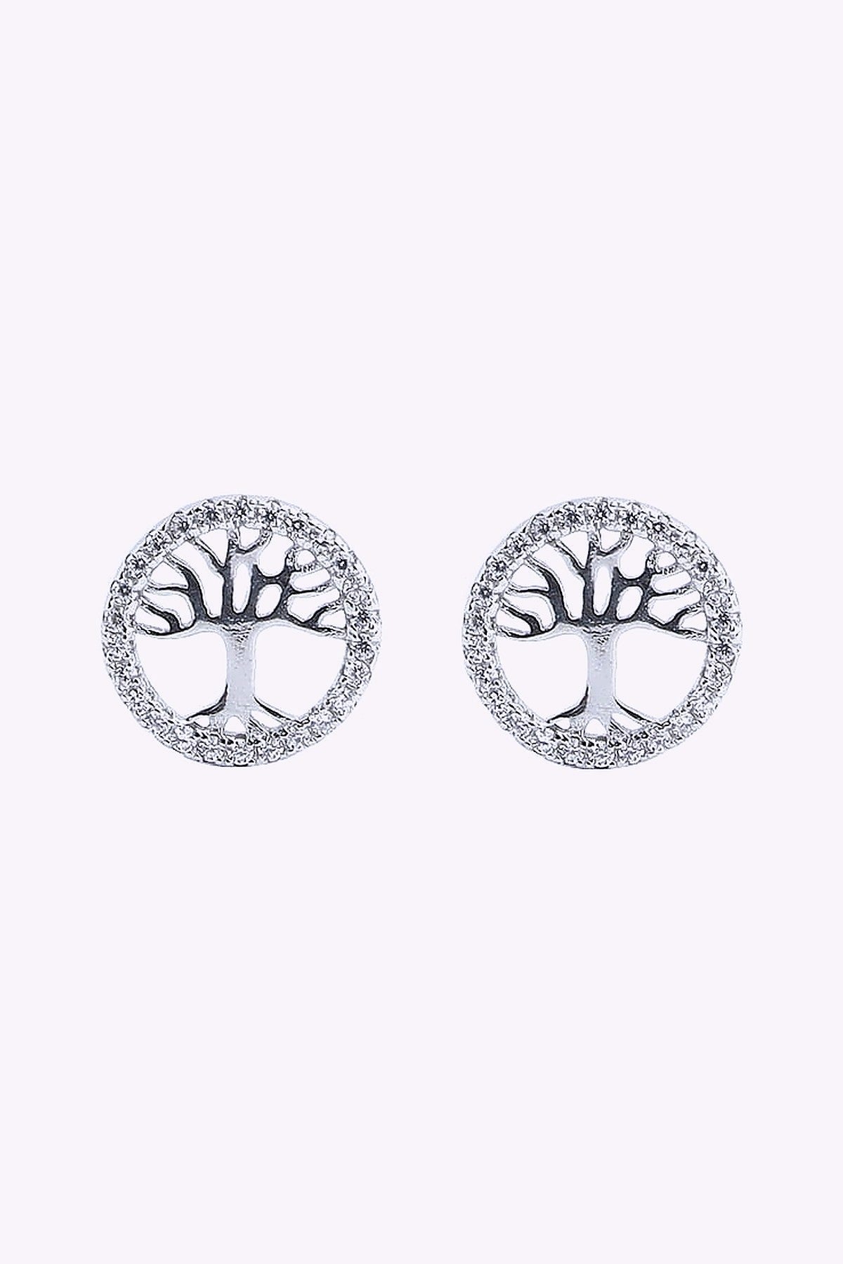 Silver Orhange Stift Trad Med Vita Kristaller