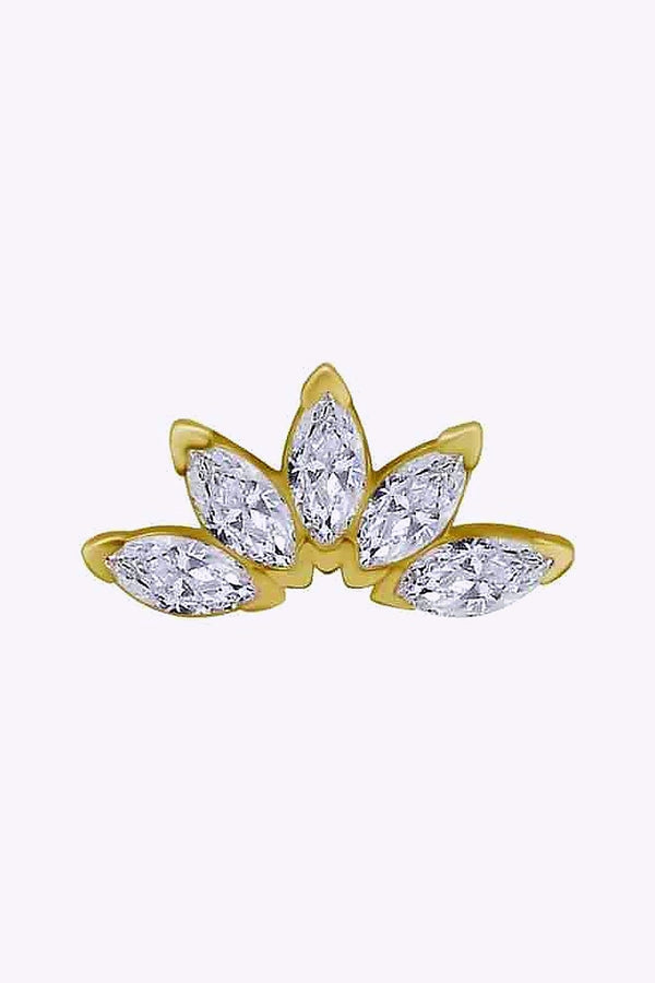 Topp 5 St Swarovskikristaller 18K Akta Guld 2