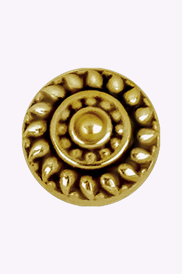 Topp Till Invandigt Gangad Labret 24K Guld Pvd 5