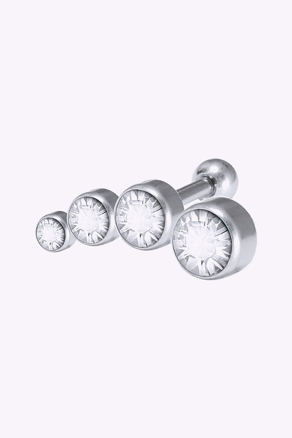 Barbell 4 Kristaller Vanster