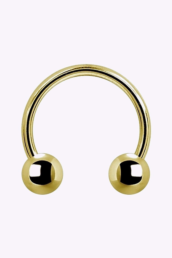 Circular Barbell 1 6 Mm Guld Pvd 2