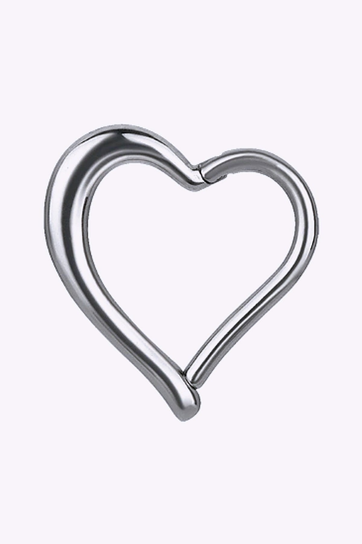 Clicker 1 2 Mm 8 Mm Hjartform Stal