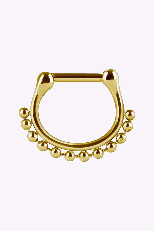 Clicker 1 2 Mm Guld Pvd