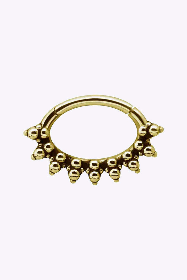 Clicker Bohemisk Stil Guld Pvd