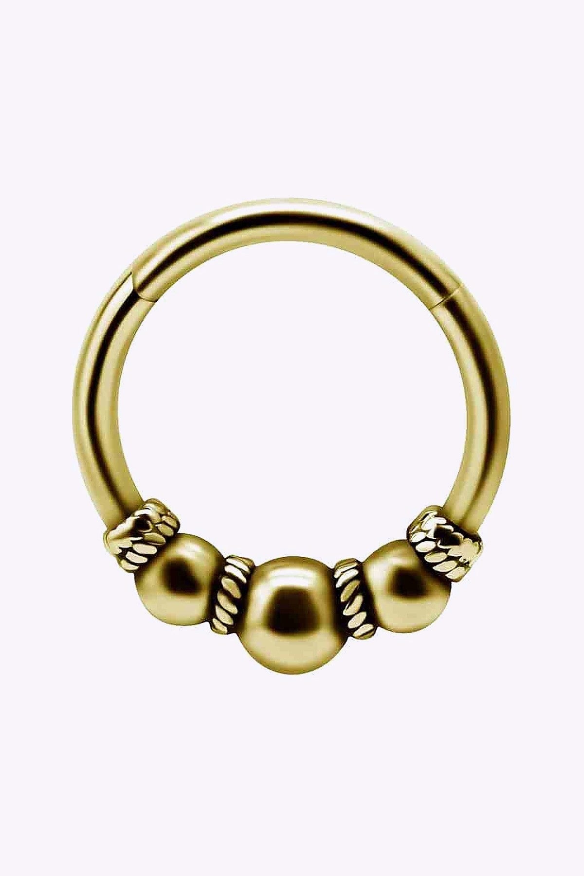 Clicker Orientalisk Stil Guld Pvd