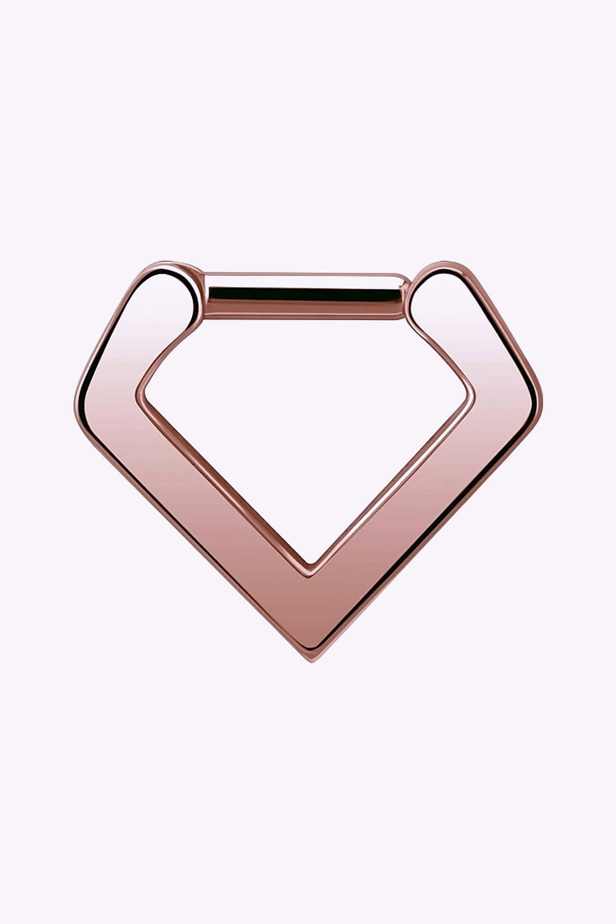 Clicker Roseguld Triangel 1 2 X 8 Mm