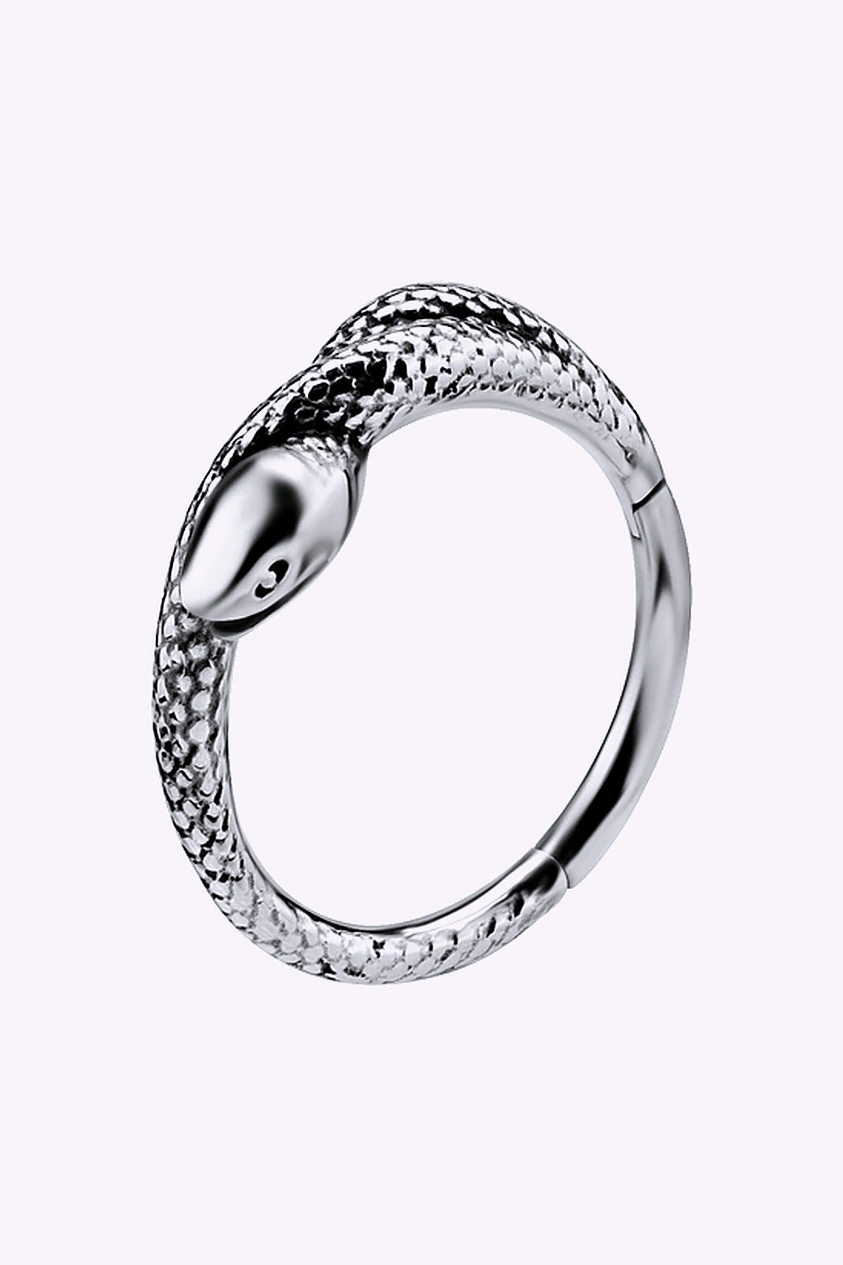 Clicker Till Conch Orm 316L Kirurgstal 24K Guld Pvd
