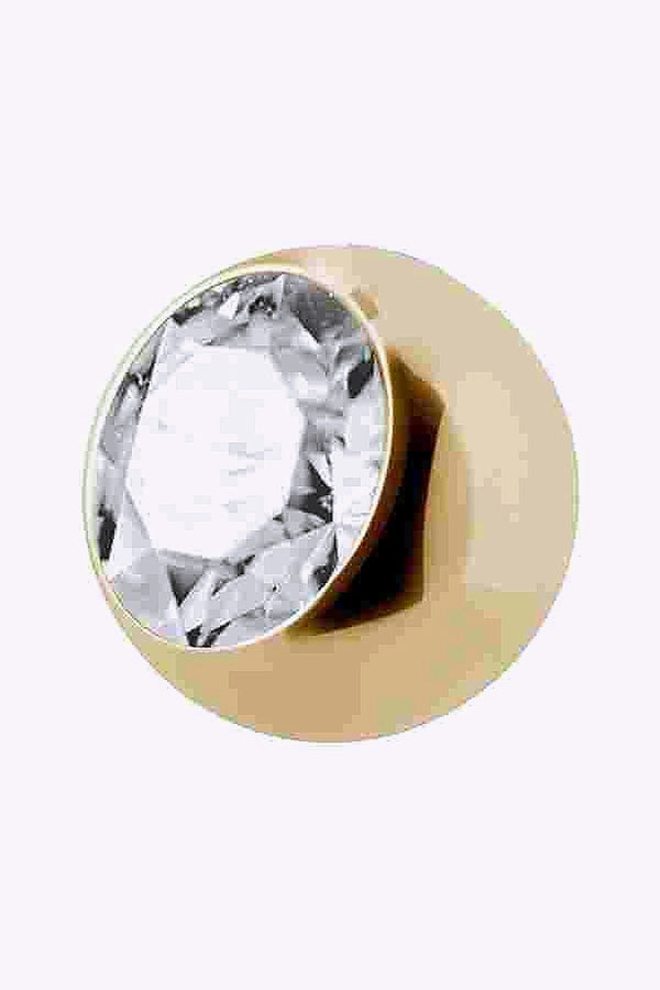 Extrakristall 1 6 Mm Guld Vit Kristall