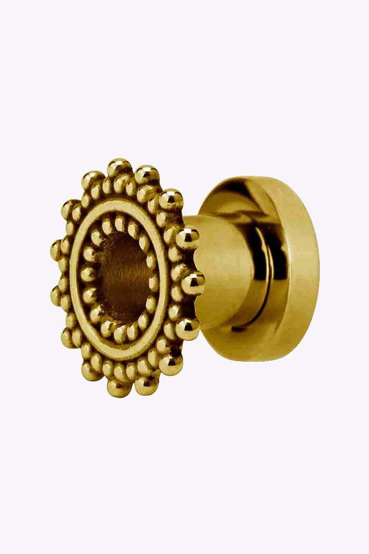 Fleshtunnel Tojsmycke Guld Pvd