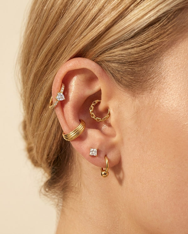 Ear-stack Guld Glam