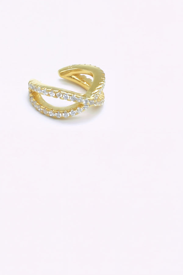 Guldpläterad earcuff | JULIANA