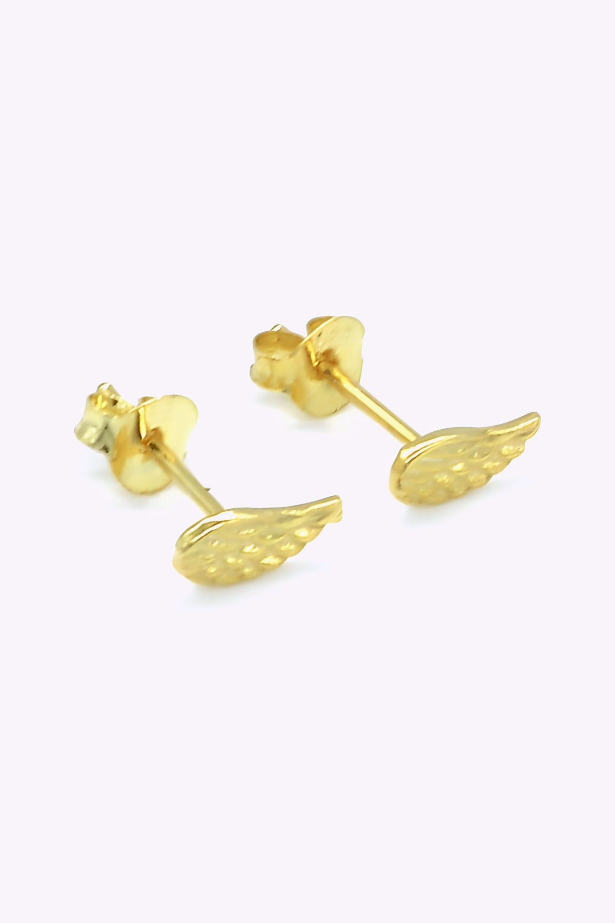 Guldpläterade silver studs | ELVIRA