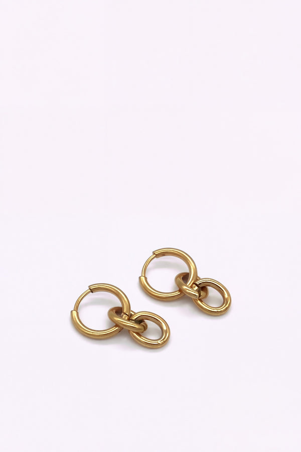Guldplaterade Stal Hoops Honey
