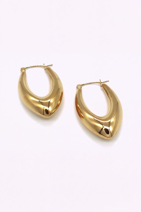 Guldplaterade Stal Hoops Lilja