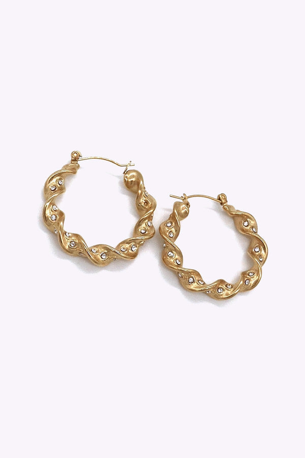 Guldplaterade Stal Hoops Mercedes
