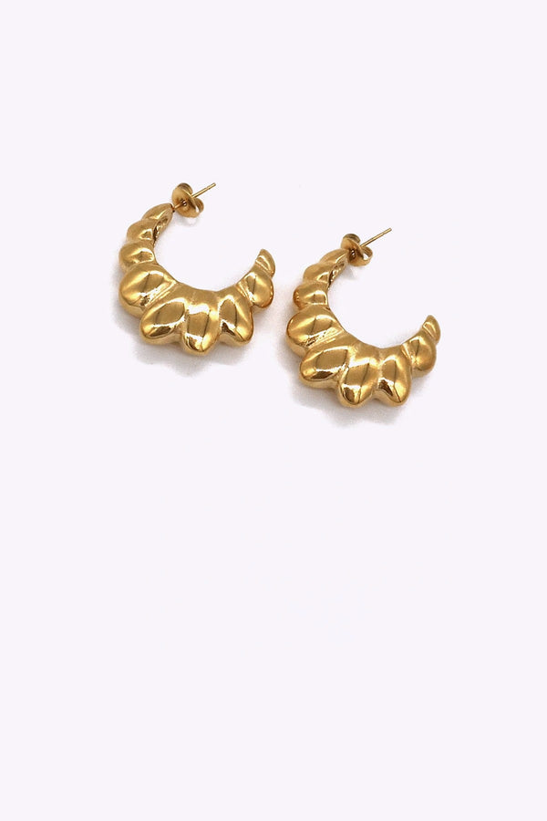 Guldplaterade Stal Hoops Sabina