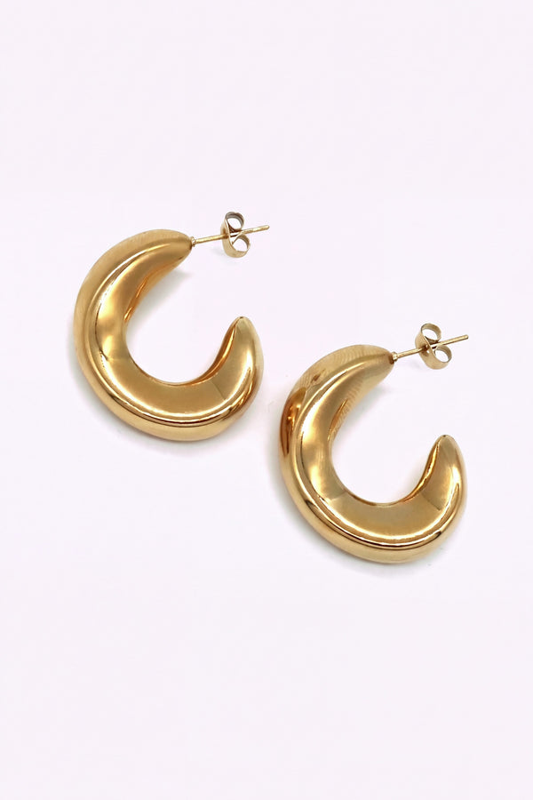 Guldplaterade Stal Hoops Savannah
