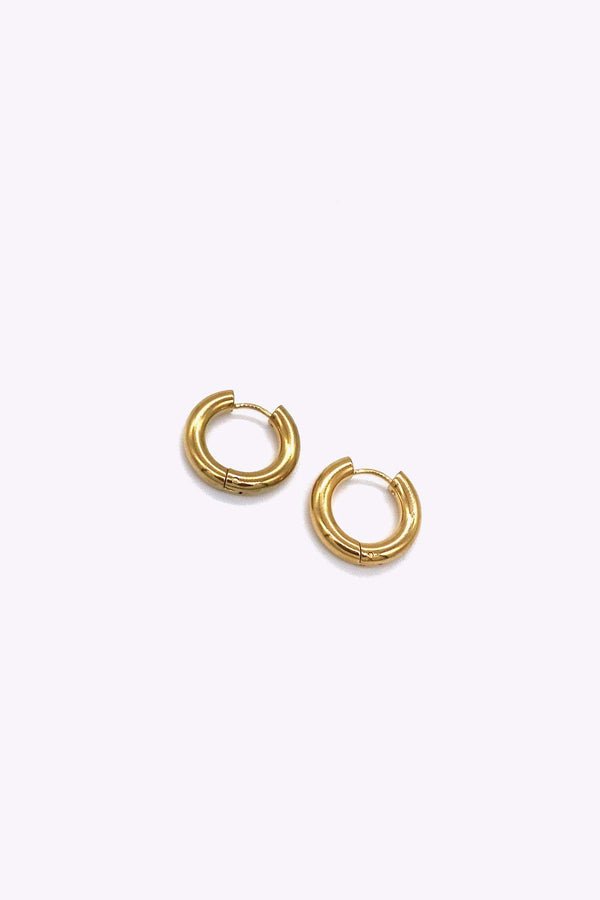 Guldplaterade Stal Hoops Yvonne