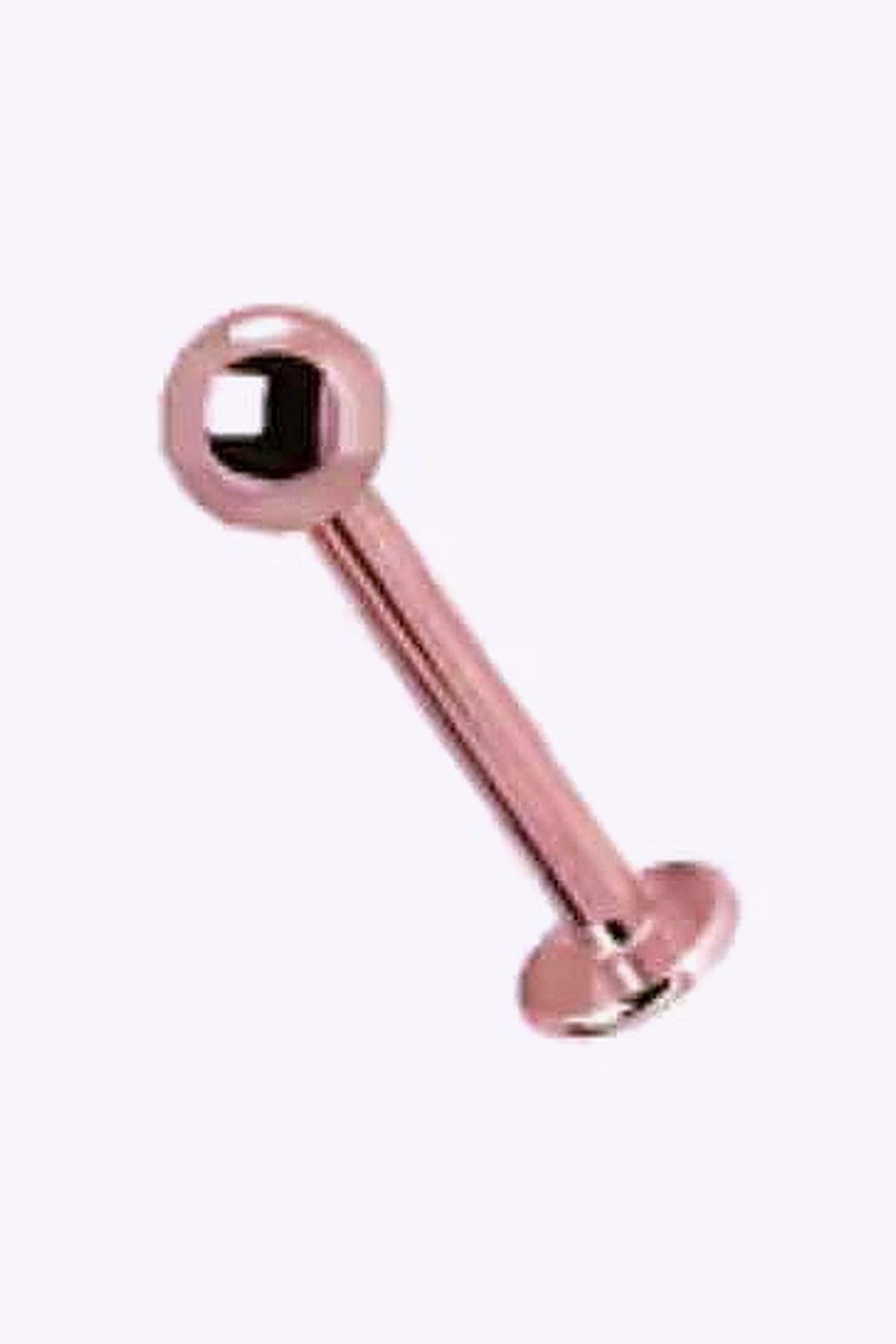 Micro Labret With Ball 1 2 Mm Roseguld