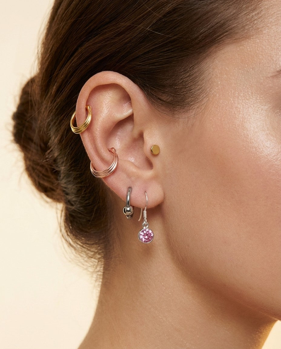 Ear-stack Mixed Metals