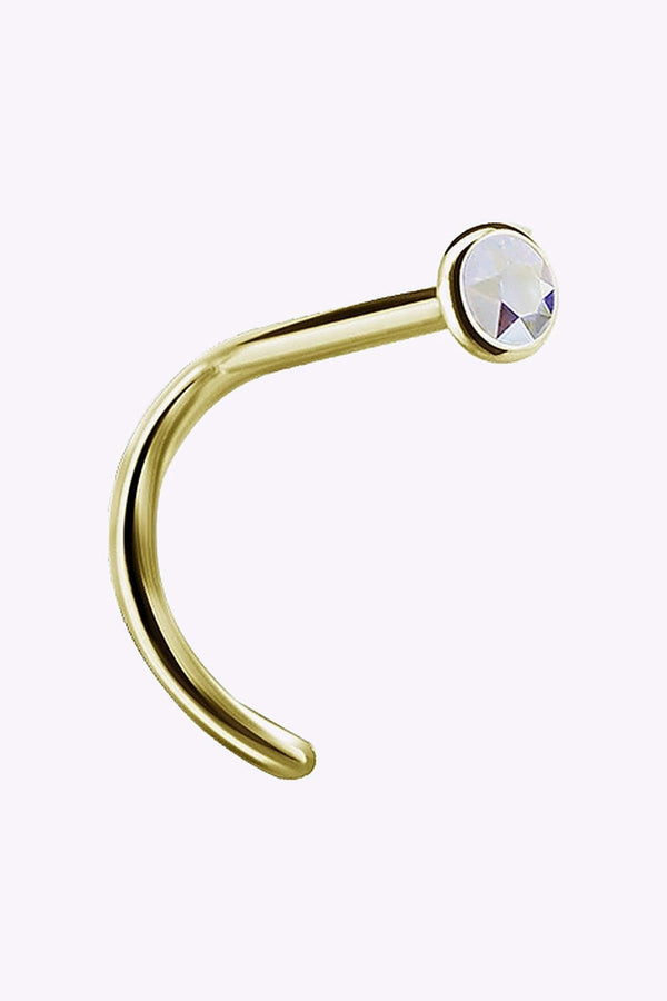 Nassmycke 0 8 Mm 2 35 Mm Guld Regnbagskimrande Kristall