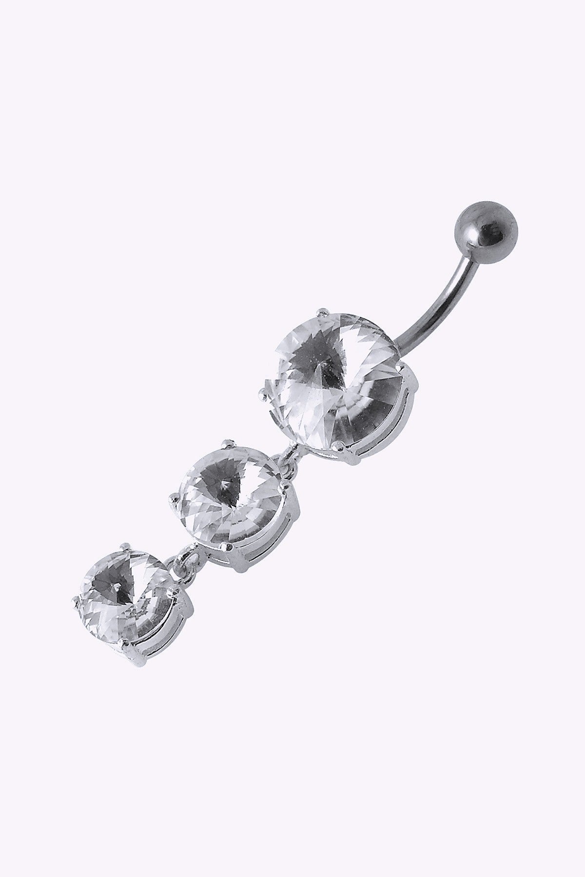 Navelpiercing Diamantfattade Kristaller