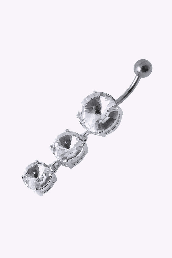 Navelpiercing Diamantfattade Kristaller