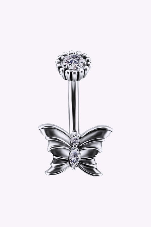 Navelpiercing Fjaril Stal
