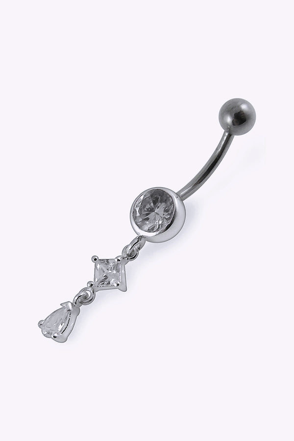 Navelpiercing Kristaller Hangande