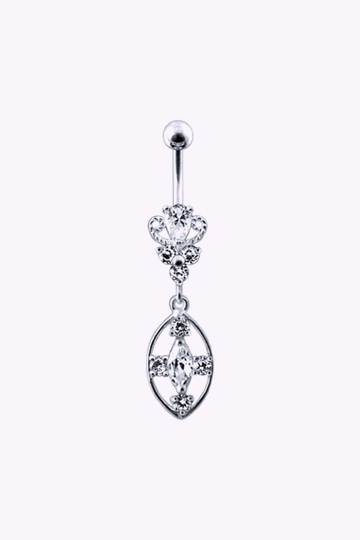 Navelpiercing Kristallhange