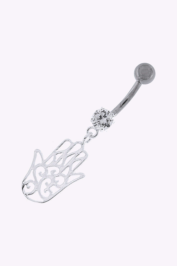 Navelpiercing Med Fatimas Hand